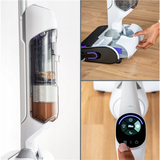 TEFAL X-Clean 10 Cordless Stick Vacuum Cleaner - GF7540FO - White/Silver