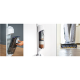 TEFAL X-Clean 10 Cordless Stick Vacuum Cleaner - GF7540FO - White/Silver