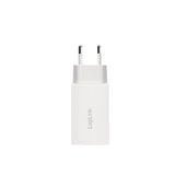 Dual 65W Dual USB-C Wall Charger - White