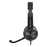 Wired headphones with microphone tune 150 black