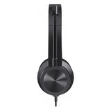 Wired headphones with microphone tune 150 black