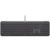 LOGITECH Signature Slim K620 Wired Keyboard for Business - Graphite - US INT'L - USB-C