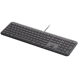 LOGITECH Signature Slim K620 Wired Keyboard for Business - Graphite - US INT'L - USB-C