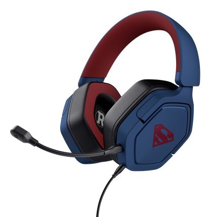 Trust GXT492SM Carus Wired Gaming Headset - Blue/Red