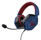 Trust GXT492SM Carus Wired Gaming Headset - Blue/Red