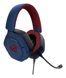 Trust GXT492SM Carus Wired Gaming Headset - Blue/Red