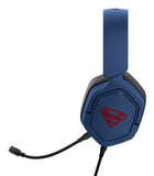 Trust GXT492SM Carus Wired Gaming Headset - Blue/Red