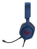Trust GXT492SM Carus Wired Gaming Headset - Blue/Red