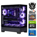 INTOP AQUA Ryzen 9 9900x 64GB DDR5 1TB SSD M.2 NVME RTX5070Ti 16GB WIN11