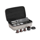 Outin Nano Travel Kit, Espresso Machine Bundle with Nano Protective Case, model OTEM-01, color Space Gray