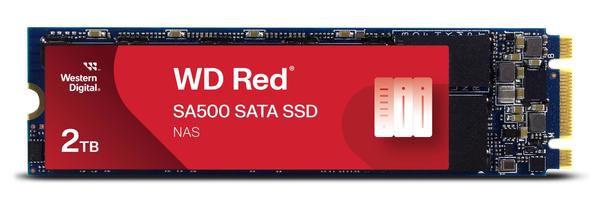 SSD-SANDISK-1300xTBW rating-MTBF 1750000 h-Read speed 560 MB/s-Write speed 530 MB/s-Serial ATA III-M.2-2000 GB-POWERED BY SANDISK-Red SA500-W...