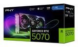 PNY GeForce RTX 5070 EPIC-X RGB OC 12GB GDDR7 Graphics Card