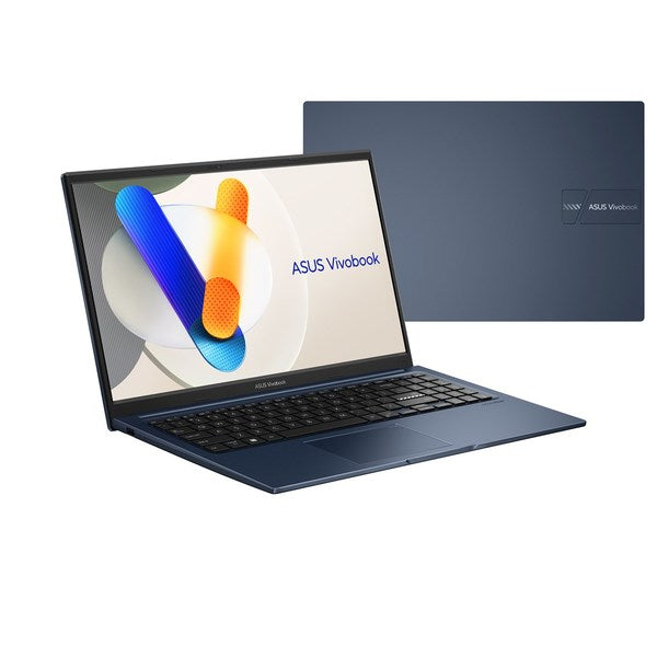 ASUS Vivobook 15 X1504VA-BQ4281W Core 3 100U 15.6 inch FHD IPS level screen 250 nits 60 Hz HP 16 GB DDR5 512 GB SSD Intel graphics WLAN + BT 720p cam...