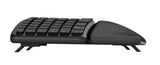 Trust Keyra Wireless + Bluetooth Keyboard QWERTY US International - Black