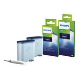 Philips - Coffee maker Maintenance kit: Oil, 2x AquaClean, 6x Coffee oil remover tablets, 6x Milk circuit cleaner sachets - CA6707/10