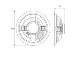 Ceiling speaker Avtek CS 606