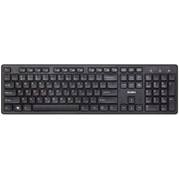 SVEN KB-E5800W Wireless Keyboard - Black