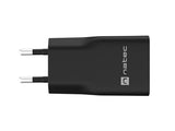 Natec Ribera GaN Slim 20W USB Charger - 1x USB-A, 1x USB-C (NUC-2377)