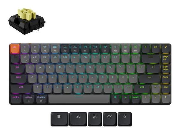 Keychron K3X-B4 RGB Wireless Mechanical Keyboard - Black