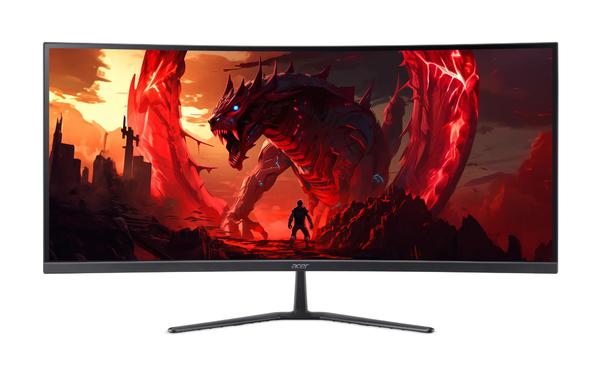 LCD Monitor-ACER-34 "-3440 x 1440 pixels-UltraWide Quad HD-Native aspect ratio 21:9-LCD-Curved-UM.CE0EE.009