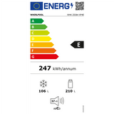 TCL RP340BSD1 No Frost Combi Refrigerator - 185cm Height, 223L Fridge, D Energy Class