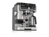 NINJA - Coffee Maker - ES701EU Luxe Café Pro - Pump pressure 9 bar - Built-in milk frother - Ground - 1650 W - Black/Stainless Steel