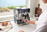 NINJA - Coffee Maker - ES701EU Luxe Café Pro - Pump pressure 9 bar - Built-in milk frother - Ground - 1650 W - Black/Stainless Steel