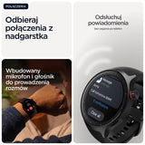 Motorola Moto Watch 47mm Smartwatch with 1.43" OLED Display and GPS - Black
