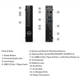 DELL OptiPlex 3090 - Intel Core i5-10500T - 8GB RAM - 256GB NVMe SSD - Windows 11 Pro