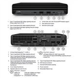 HP EliteDesk 800 G6 - Intel Core i5-10500T - 16GB RAM - 256GB SSD - Windows 11 Pro
