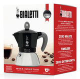 Bialetti Moka Induction Moka cooking pot 4TZ Black