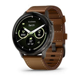 Garmin Venu 4 GPS Smartwatch - 45mm AMOLED Display, Black