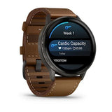 Garmin Venu 4 GPS Smartwatch - 45mm AMOLED Display, Black
