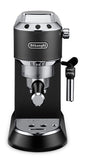 Delonghi - Dedica Pump Espresso - EC685.BK - Pump pressure 15 bar - Built-in milk frother - Semi-automatic - 1300 W - Black/Stainless Steel
