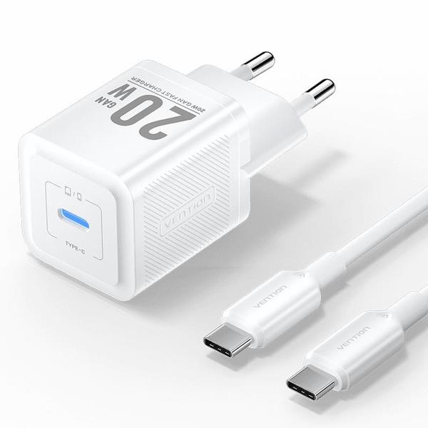 Vention 20W USB-C Wall Charger - TZ-FEPW0-EU-01