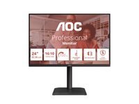 AOC X24E4U 24inch IPS FHD 100Hz 16:10 4ms 300cd/m2 D-SUB HDMI DOO USB 3.1 HUB USB