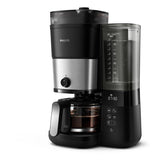 Philips HD7900/50 All-in-1 Brew Coffee Machine, Black/Stainless Steel - Philips