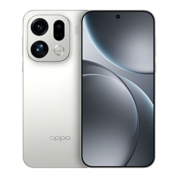 OPPO Find X9 Pro 5G Smartphone - 16GB RAM, 512GB Storage, 7500mAh Battery, White