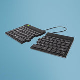 R-Go Tools Compact Break Ergonomic Keyboard - English/Black