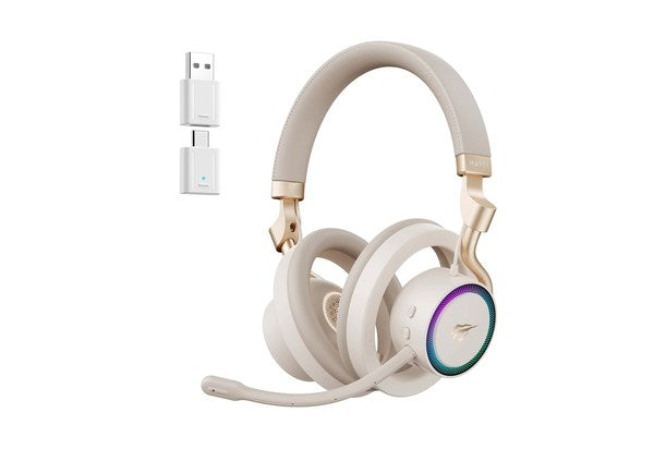 Havit Fuxi-H8 Wired/Wireless Gaming Headset - Gold