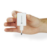 Charger 45W USB-C & USB Quick Charge 4.0 Wall Adapter - White