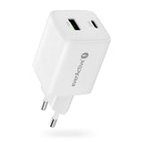 Charger 45W USB-C & USB Quick Charge 4.0 Wall Adapter - White