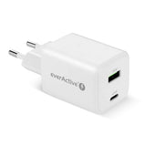 Charger 45W USB-C & USB Quick Charge 4.0 Wall Adapter - White