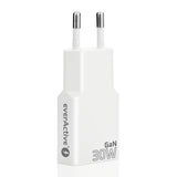 Charger 2 x USB-C Quick Charge 4+ 30W SUPER SLIM White