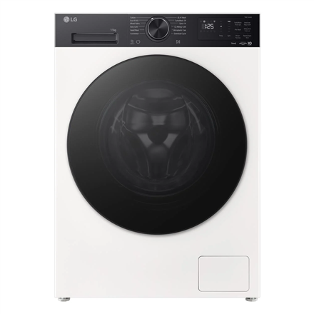 LG F4X5011TKB 11kg 1400 RPM Front Load Washing Machine - White