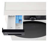 LG F4X5011TKB 11kg 1400 RPM Front Load Washing Machine - White