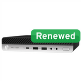 HP ProDesk 400 G4 - Intel Core i3-8100T - 8GB RAM - 128GB SSD - Windows 11 Pro