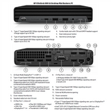 HP EliteDesk 800 G6 Desktop PC - Intel Core i5-10500T - 8GB RAM - 256GB SSD - Windows 11 Pro