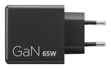 LENOVO 65W Dual USB-C GaN Power Adapter - Black