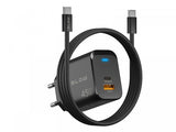 Wall 45W USB-A & USB-C PD Wall Charger with Cable